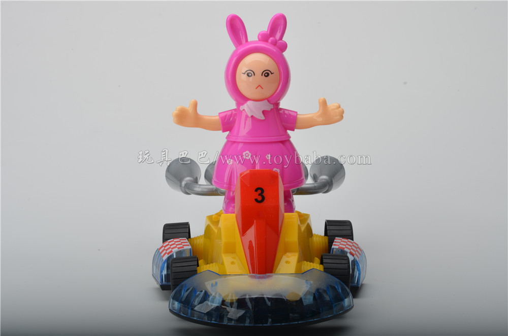 Electric universal little girl go kart stall toy