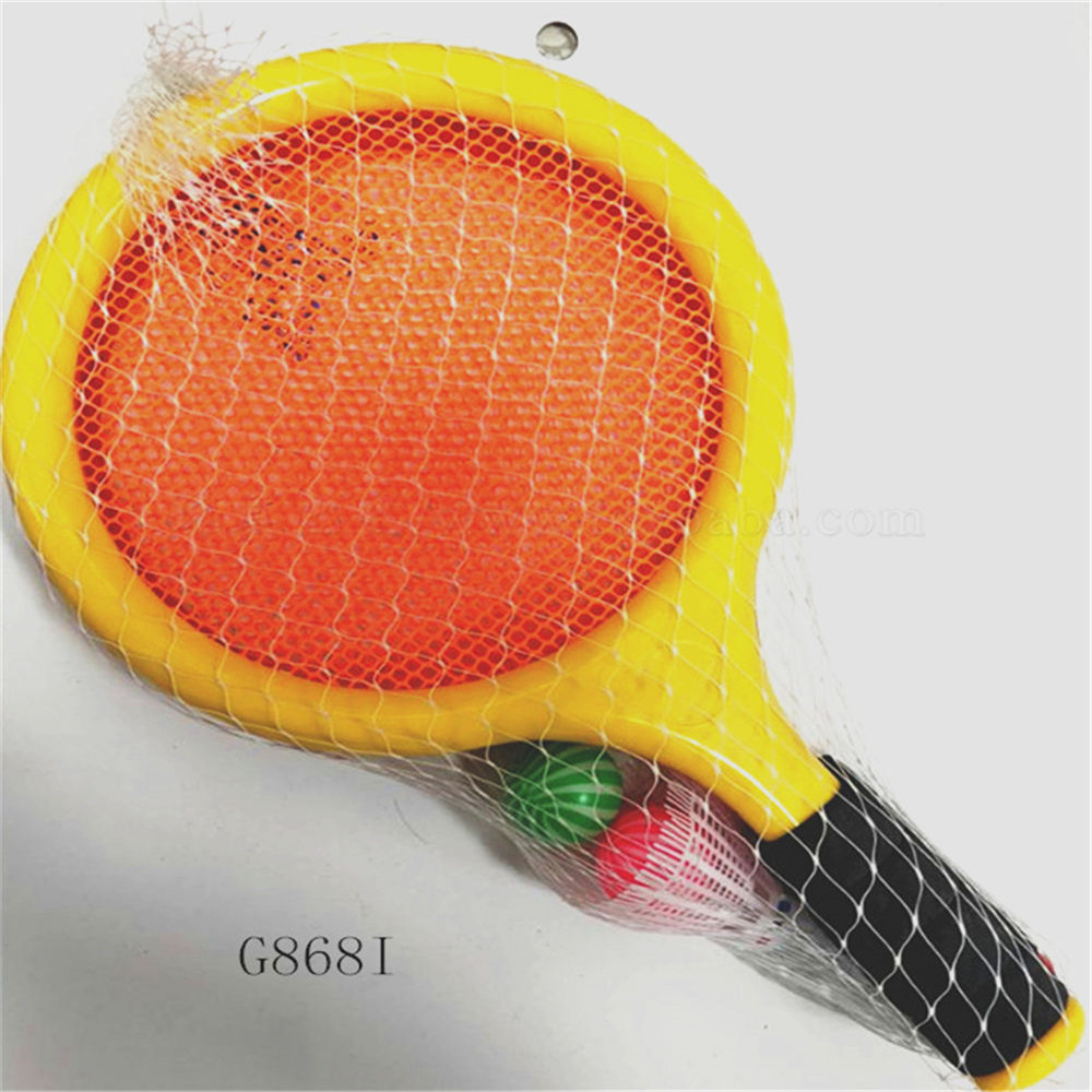 Medium round tennis racket with handle sports toy