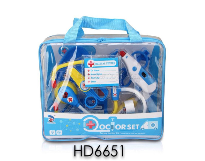 Medical tools men’s handbag medical tools toys family toys (light, sound, power pack ag10 * 4)