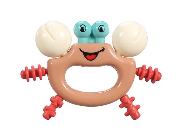 Small crab can boil bell ringing baby toy tooth bite