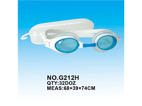 The silicone swimming goggles Diving mask glasses