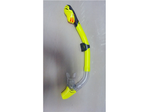 A breathing tube head swimming diving snorkel snorkeling equipment