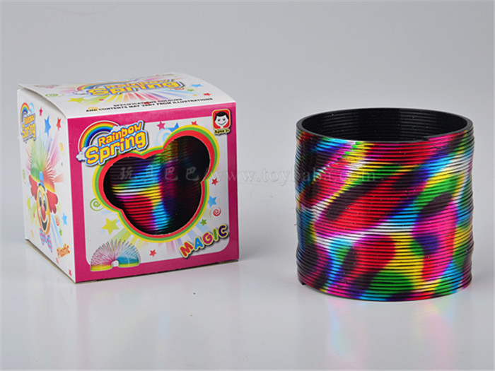No. 2 dot laser rainbow circle puzzle toy novel toy
