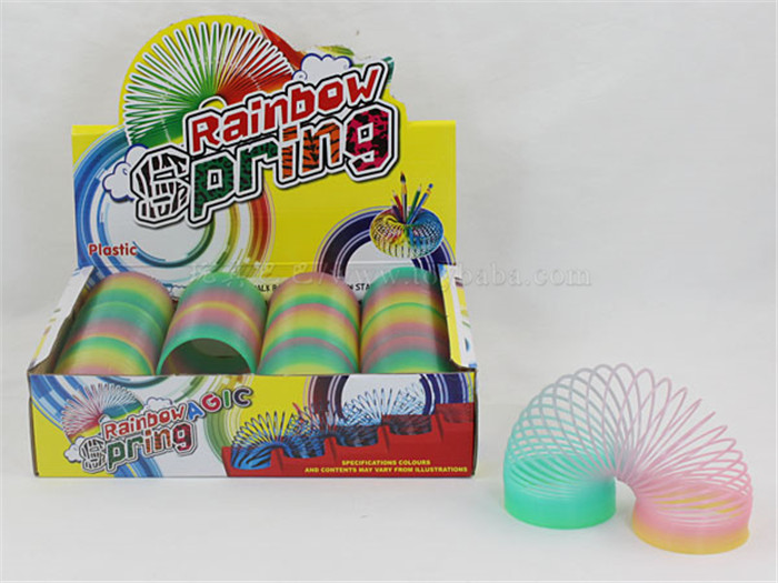 12 luminous rainbow circle educational toys novelty toys