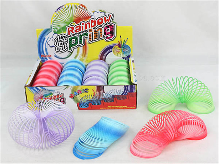 12 4-color gradient rainbow circle educational toys novelty toys