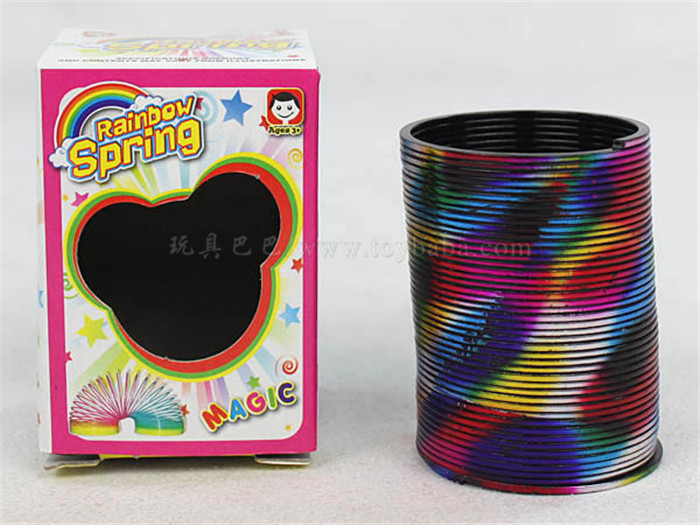No. 5 dot laser rainbow circle puzzle toy novel toy