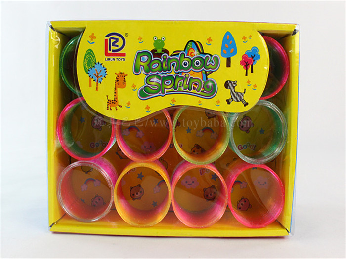 24 round gold powder rainbow circle educational toys novelty toys