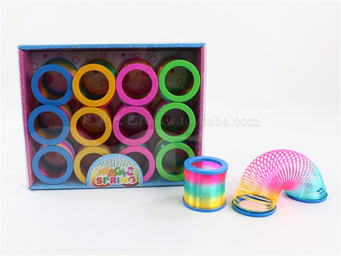 12 puzzle toys with rainbow circle and novel toys