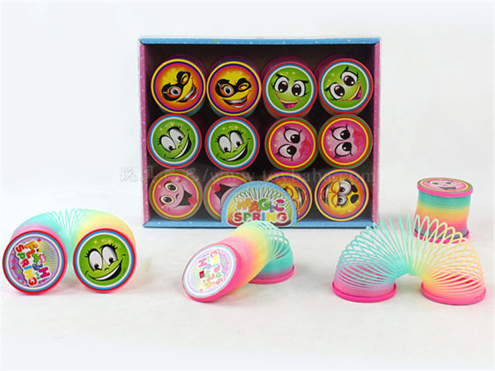 12 4-color colorful rainbow circle educational toys novelty toys