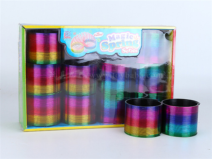 No. 2 gradient laser rainbow circle educational toys novelty toys
