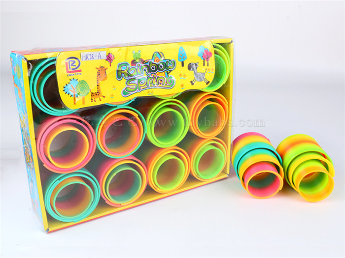 Three in one rainbow circle educational toys novelty toys