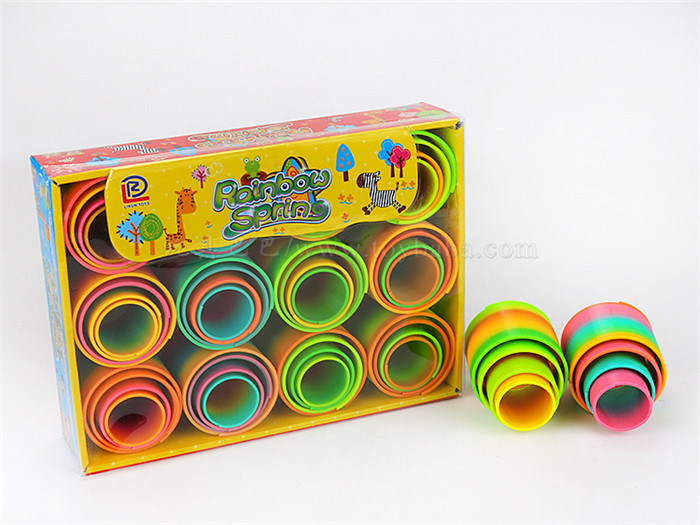 Four in one rainbow circle educational toys novelty toys