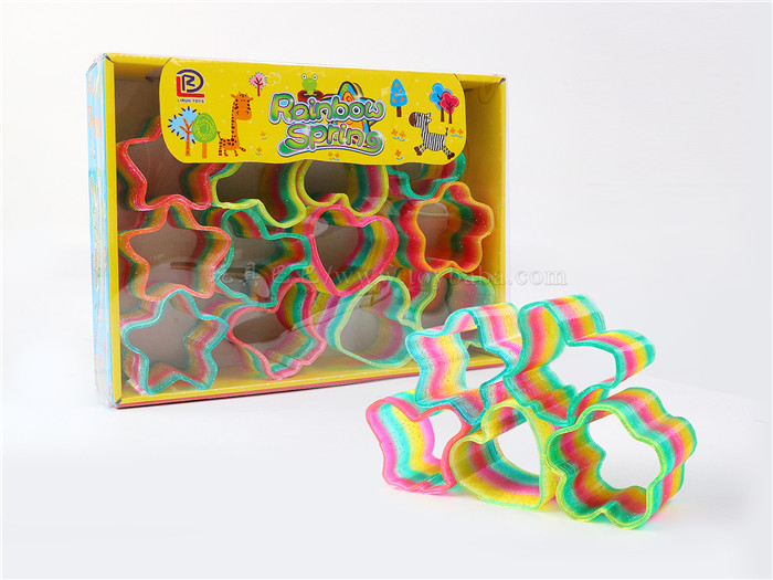 6 Golden onion deformed rainbow circle educational toys novel toys