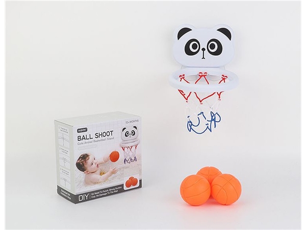 Bathroom basketball box Panda (3 balls)