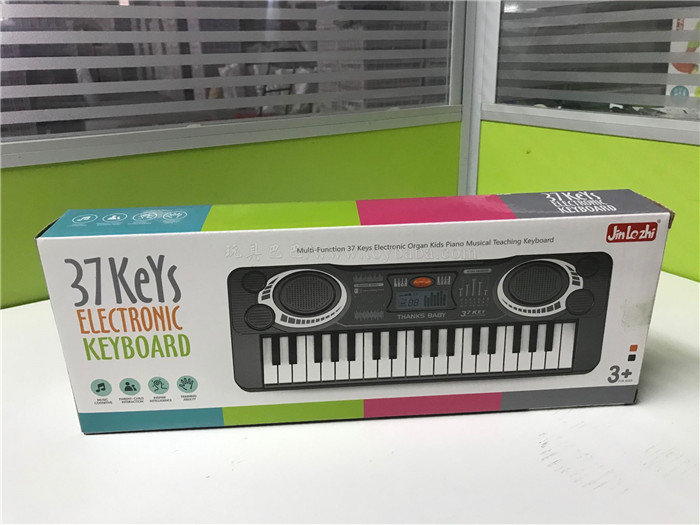 37 key electronic organ musical instrument toy
