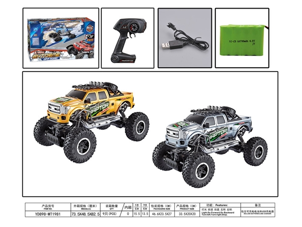 1: 12 Ford climbing remote control vehicle (including electricity) remote control vehicle toy