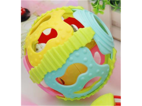 Soft rubber round rubber fitness ball baby toy