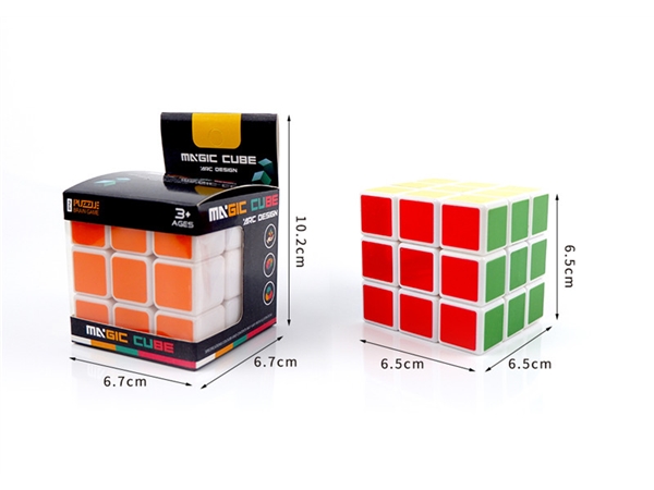 6.5cm heat transfer printing fully closed third-order intelligence cube
