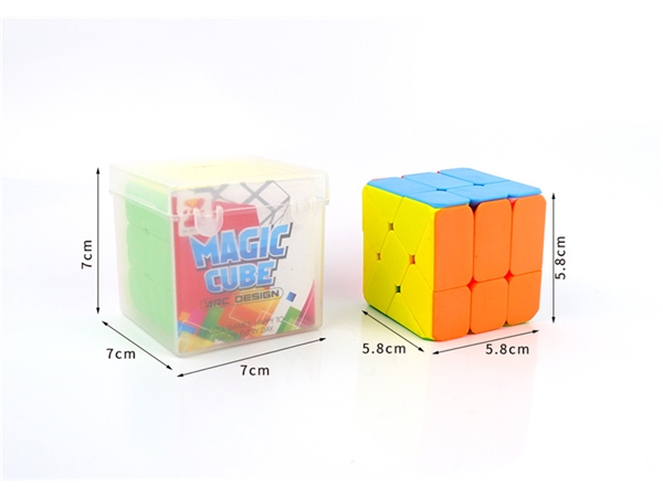 Real color wind fire wheel cube