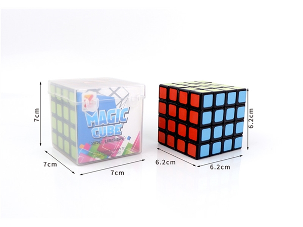 Fourth order black background heat transfer cube