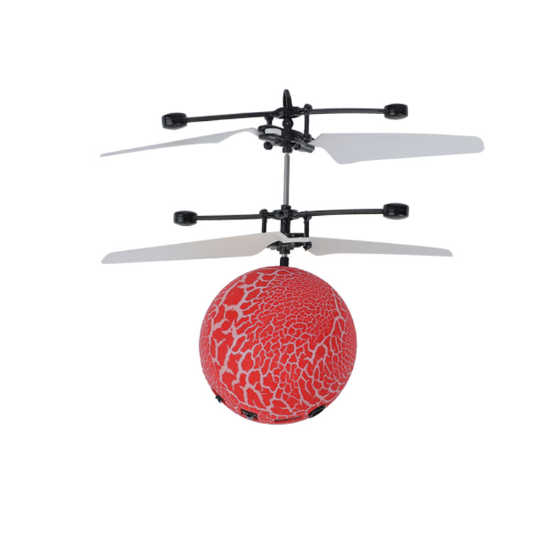 Crack ball red induction aircraft