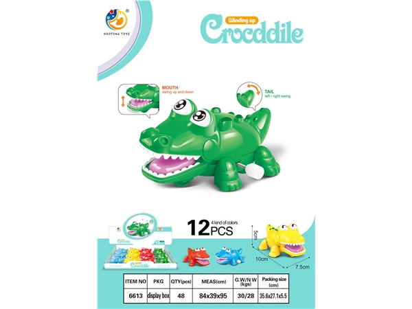Chain happy little crocodile
