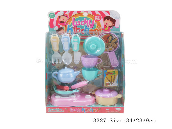 Macarone tableware set house toys