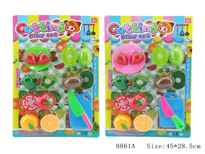 Fruit and vegetable set toys family toys