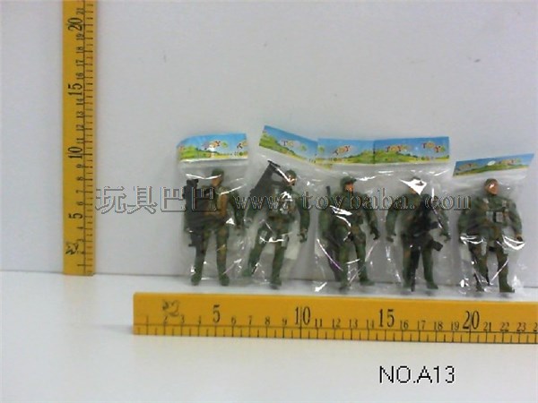 Military combination suit military toy