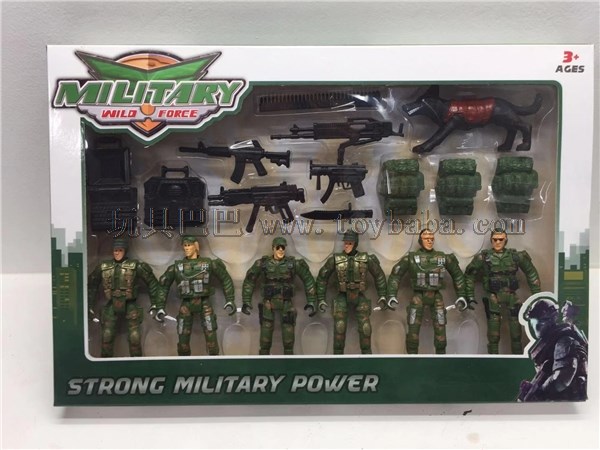 Military combination military toy