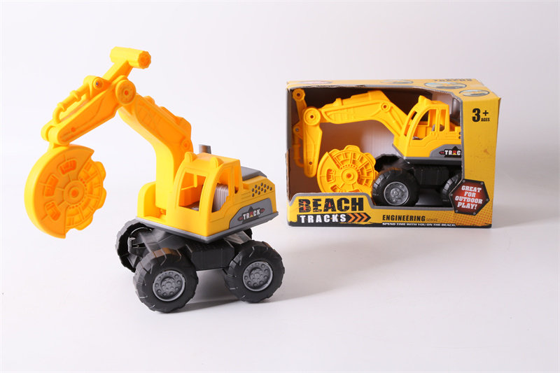 中号工程车 沙滩工程车玩具