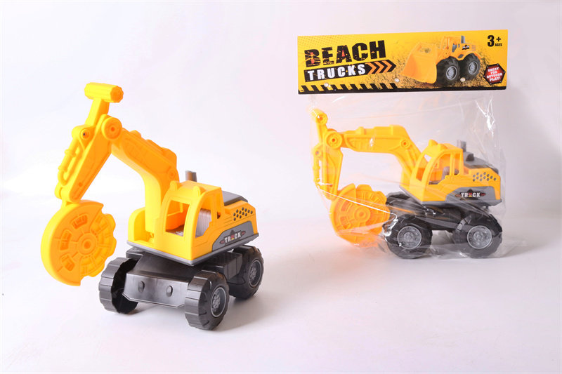 中号工程车 沙滩工程车玩具