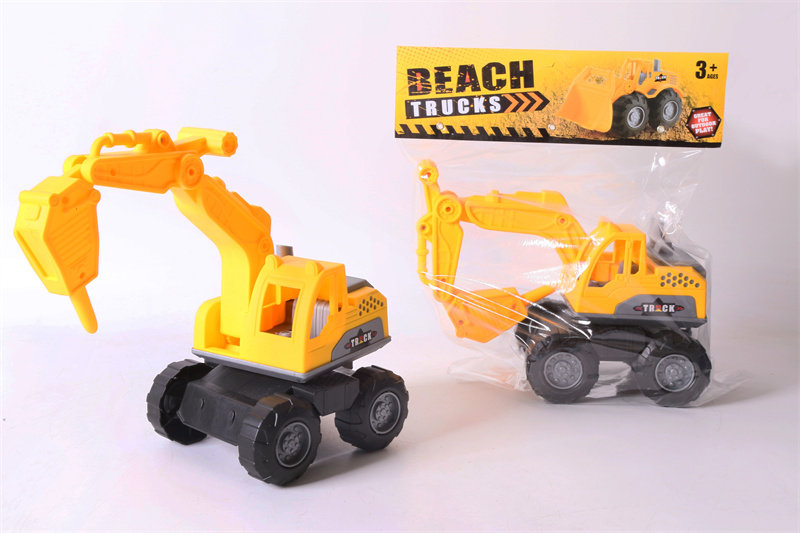 中号工程车 沙滩工程车玩具