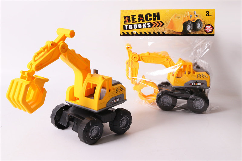 中号工程车 沙滩工程车玩具