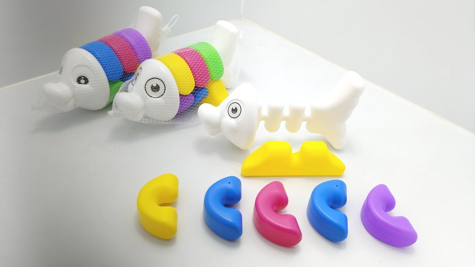 27cm 鱼骨架