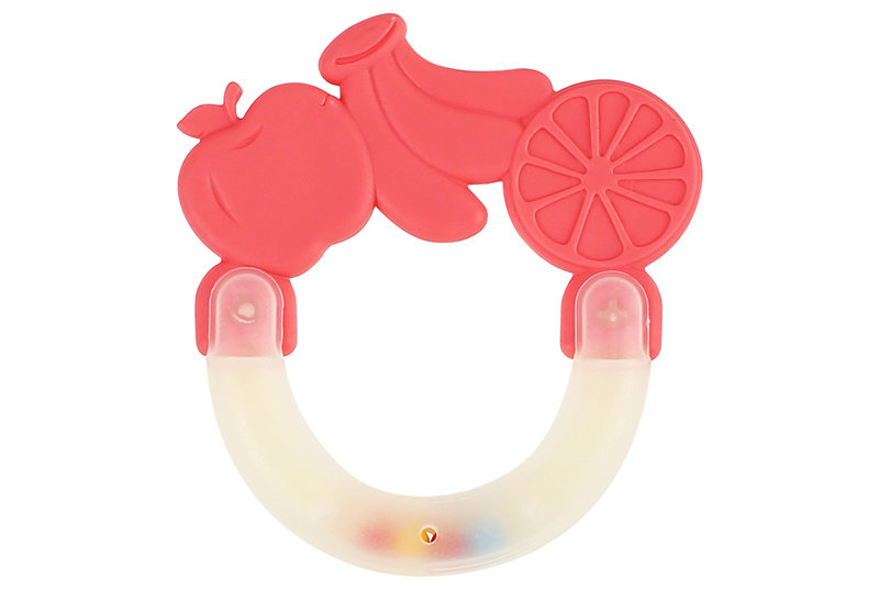 水果盘可水煮牙胶摇铃玩具婴儿玩具