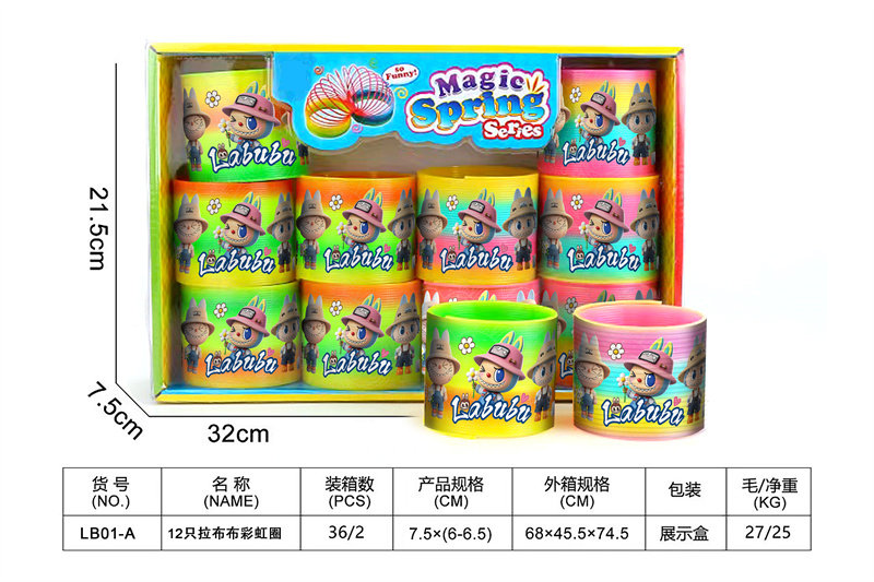 2号拉布布彩虹圈