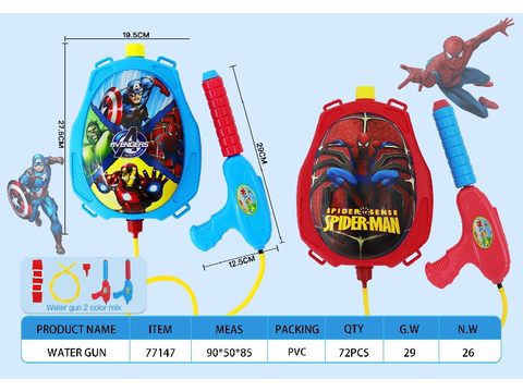 蜘蛛侠背包水枪