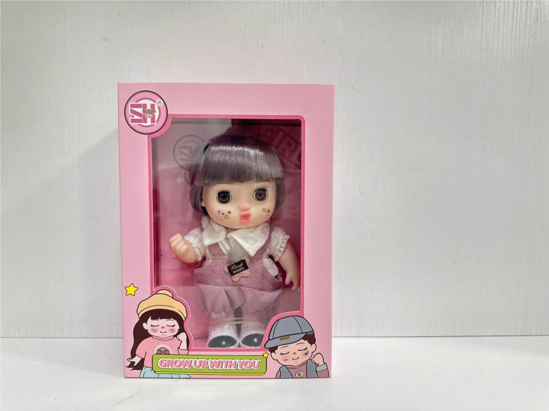23CM5关节娃娃（全身搪胶）4-6款平均混装