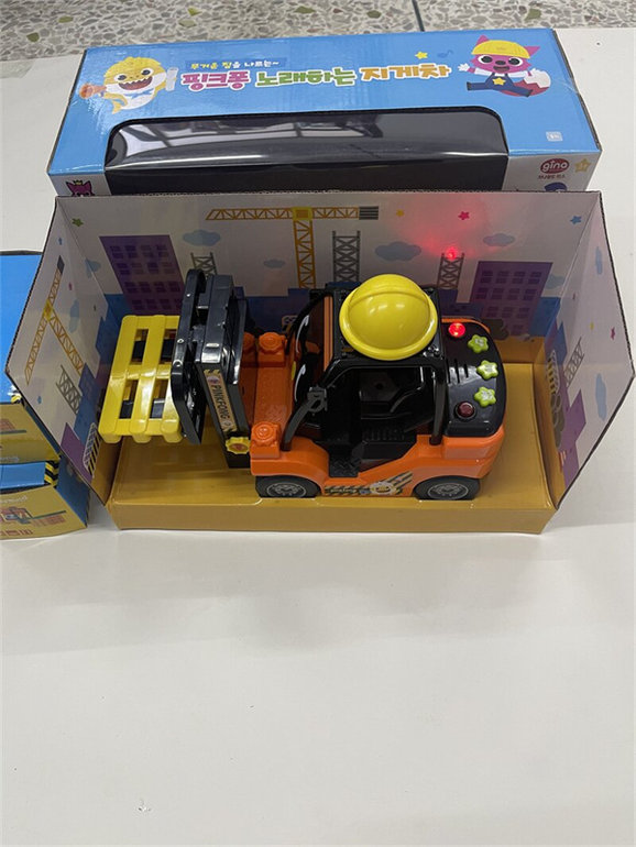 多功能叉车//惯性/灯光/声音/升降 惯性车玩具