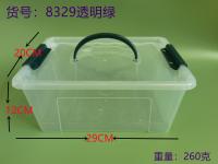 收纳盒 收纳箱 永汇乐塑料制品厂 透明(绿)