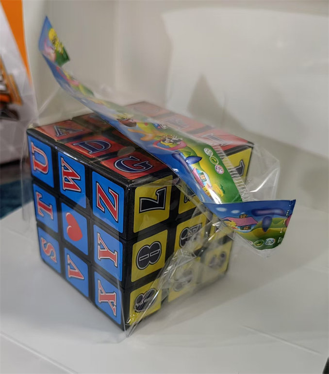 6.5数字黑底三阶魔方益智玩具