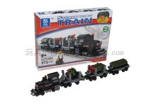 品格 蒸汽火车  兼容乐高积木玩具