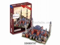 3D拼图土耳其圣索菲亚大教堂 225PCS