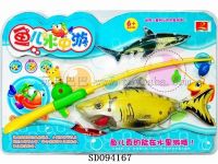 电动游水钓鱼 中文