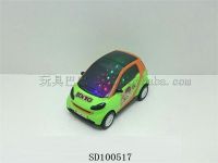 BEN10 3D灯光音乐惯性车（包电3粒AG13）
