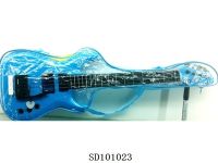触摸音乐吉他(蓝色）  玩具乐器吉它