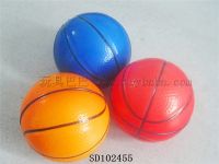 PU多色篮球6.3CM   12PCS  多色混装