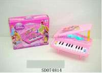 玩具钢琴，迪斯尼公主3D灯光音乐电子琴