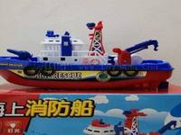 海上消防船(灯光 声音 不包电)